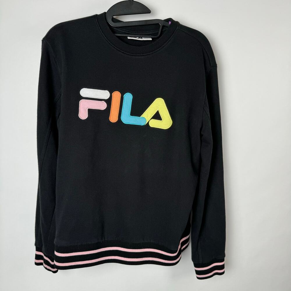 FILA Pastel Logo Sweatshirt Retro Look Athletic 90s‎